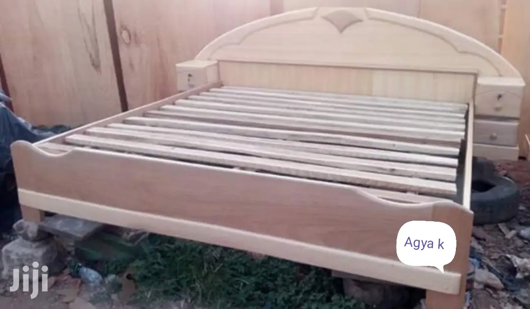 Asanfra Double Cabinet Queens Bed