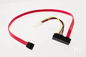 22pin Sata Hard Drive 4pin Electrical 2in1 Data Cable 15cm