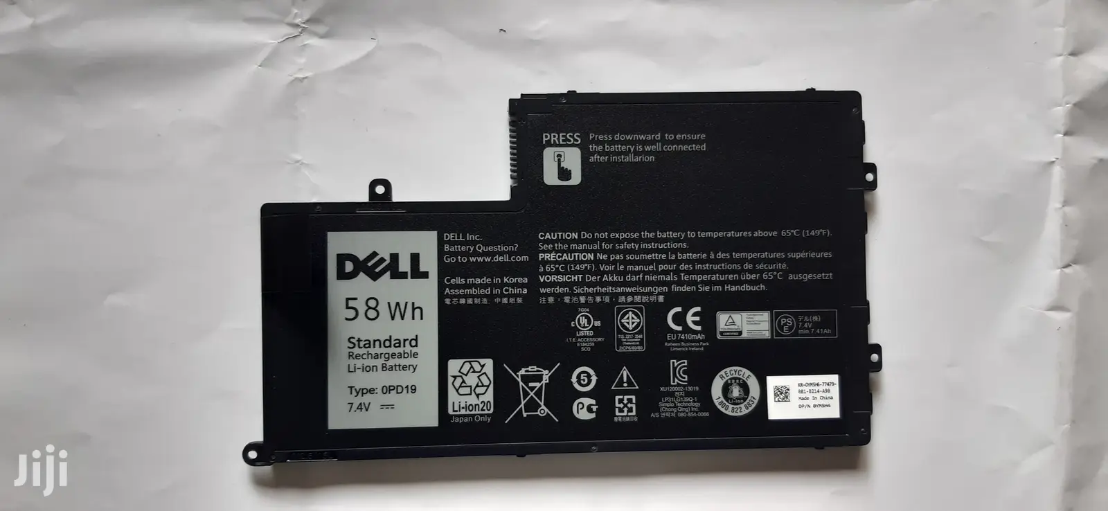 Original Dell Battery Opd19 for Inspiron 15 5547 5442 5542