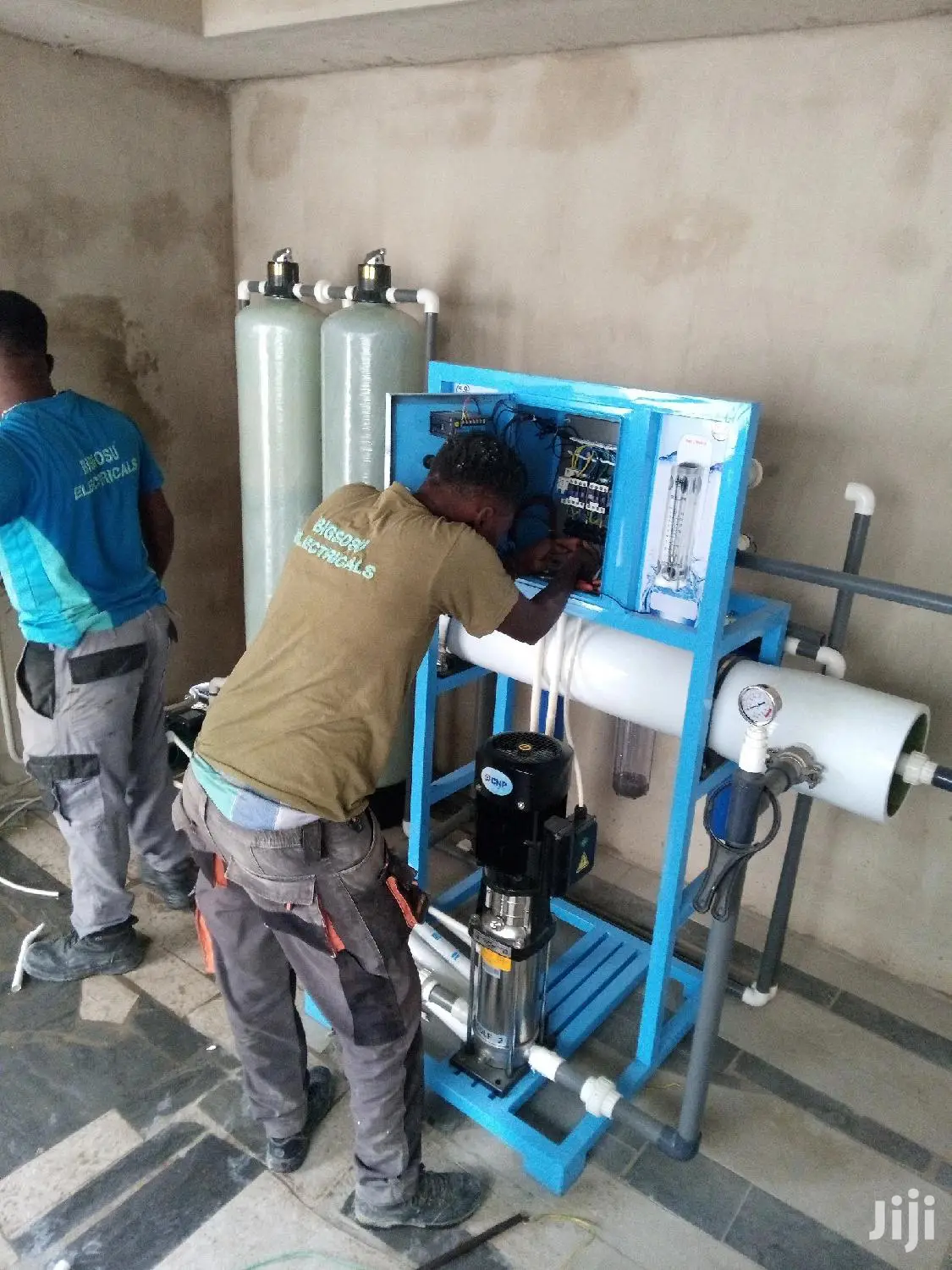 Salt Removing Machine