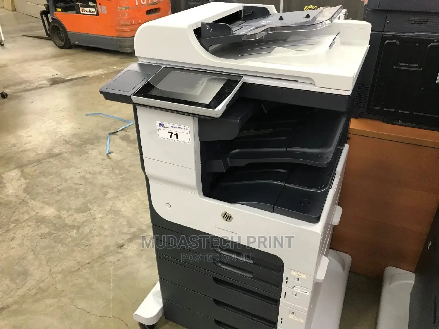 Hp M725 A3 Wireless Black and White Photocopy, It Can Staple