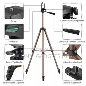 145 Cm Tripod Stand for Phone and Camera