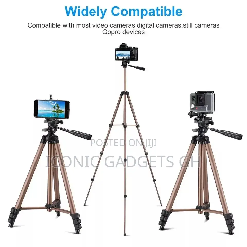 145 Cm Tripod Stand for Phone and Camera