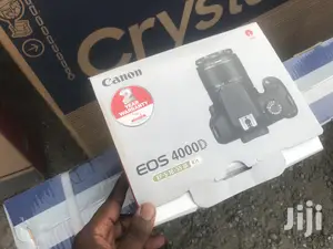 Latest Canon Eos 4000d DSLR Camera and Ef-S 18-55 Mm F/3.5-5