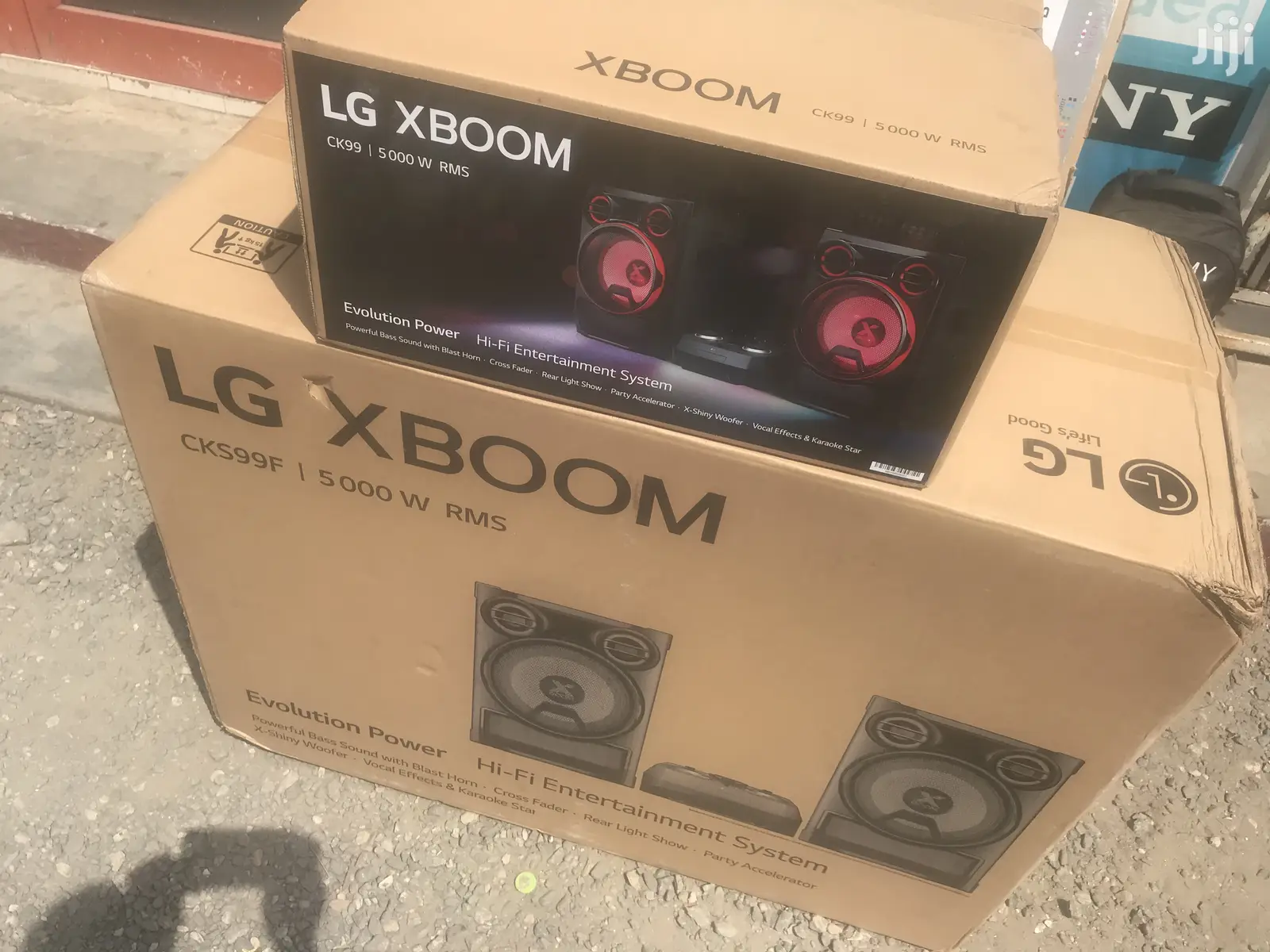 New LG Audio Ht Cks99f X Boom Hi-Fi With 5000 Watts Speaker