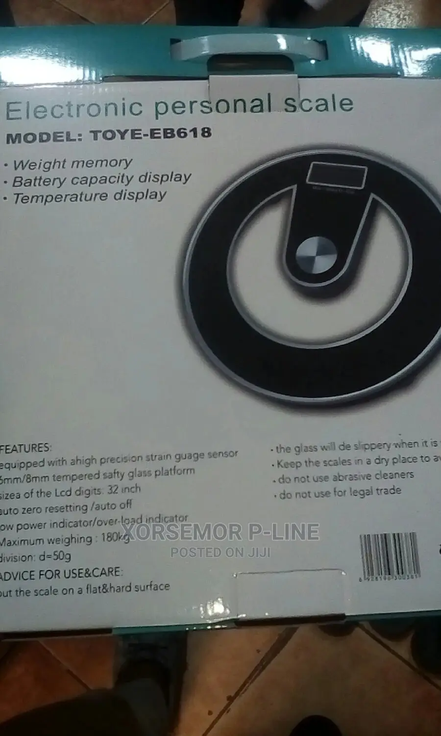Digital Electronic Weighing Scale