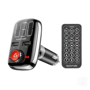 Promate Smartune-3 Wireless In-Car FM Transmitter+USB Ports
