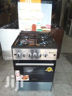 Ferre 60x60 Gas Cooker| Oven| Grill |Auto Ignition|Stainless