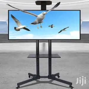 Movable LCD Stand Mount TV Mobile Carts Bracket