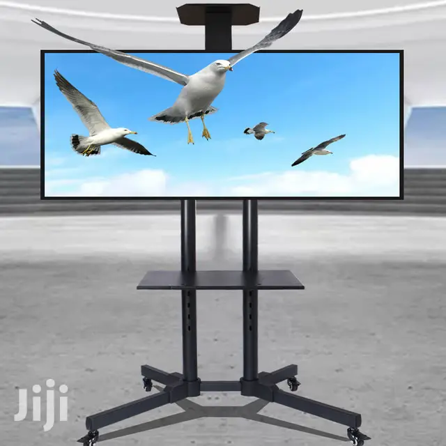 Movable LCD Stand Mount TV Mobile Carts Bracket