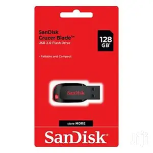Sandisk 128GB Cruzer Blade USB Drive, SDCZ50-128G-B35