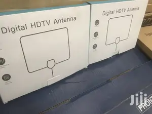 HD / UHF / FM Flat Indoor Antenna. HDTV 1080P, 1080i, 720P