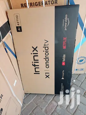 Infinix 43" UHD Smart Android Flameless Tv