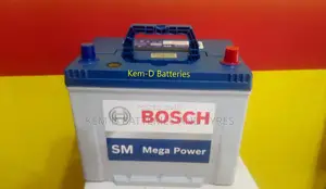 15 Plates Bosch Car Battery -block Type/Free Delivery