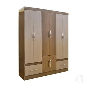 Wardrobe 8-Door (Rustic)