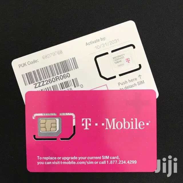 Unactivated T Mobile Sim Cards for USA Number