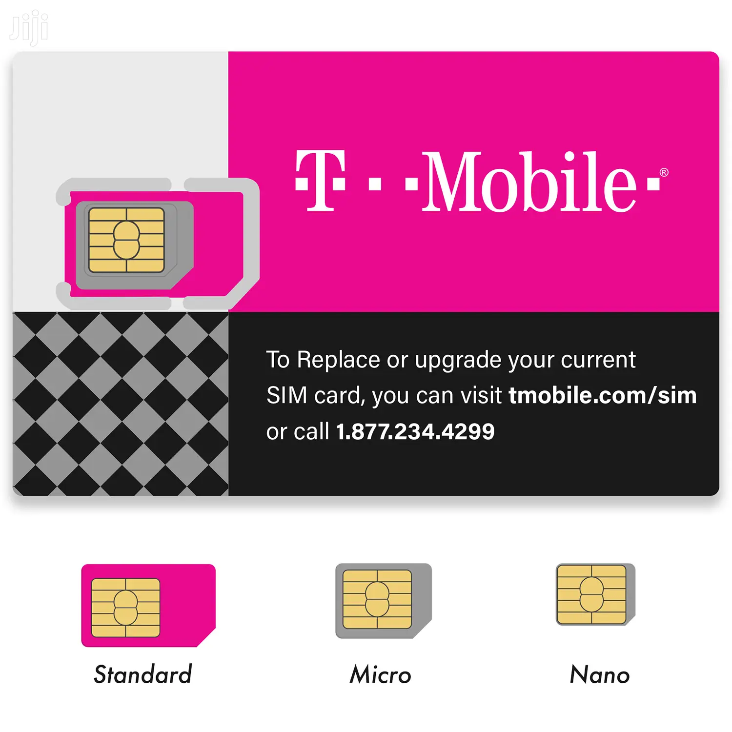 Unactivated T Mobile Sim Cards for USA Number