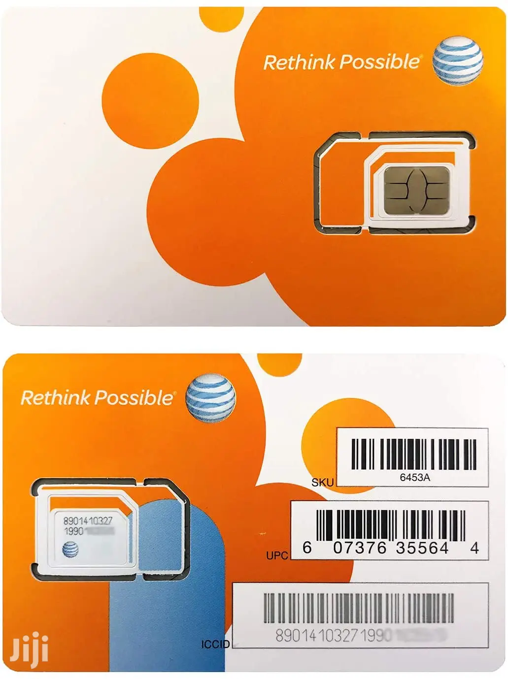 Unactivated at T Sim Card for USA