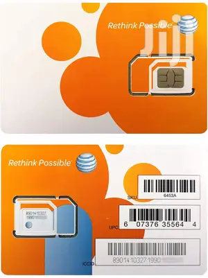 Unactivated at T Sim Card for USA