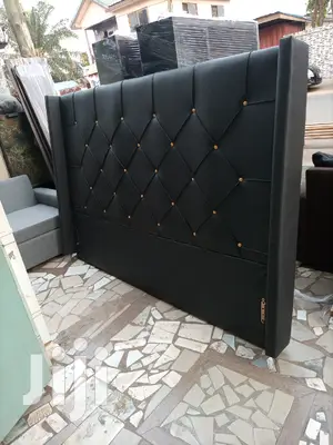 Black King-size Bed Available Now. Free Delivery