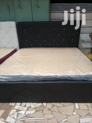 Forign Kingsize Bed With Matress . Delivery Free