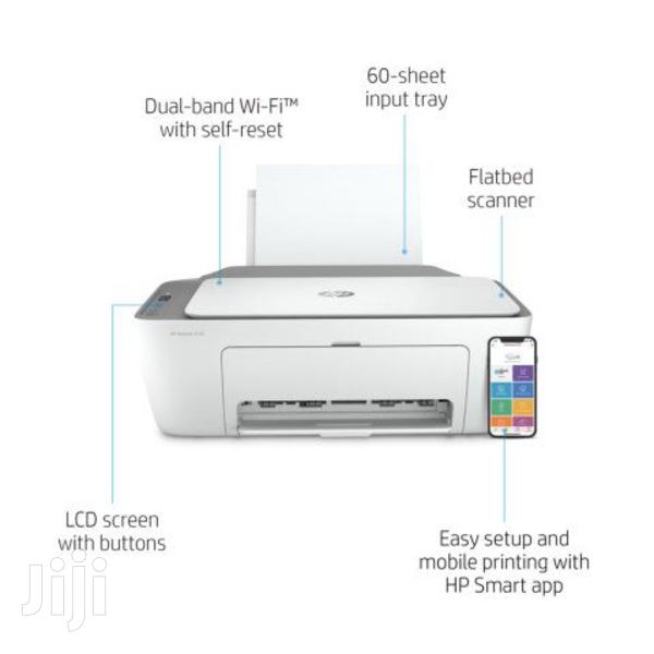 hp deskjet 2710 all in one wireless inkjet printer wifi white