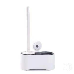 Wall Mounted Toilet Brush With Holder.