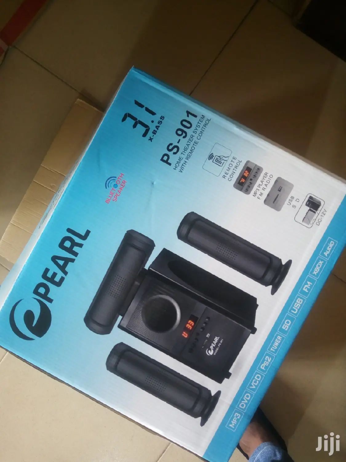 Pearl 60watts 3.1 Channel Speaker