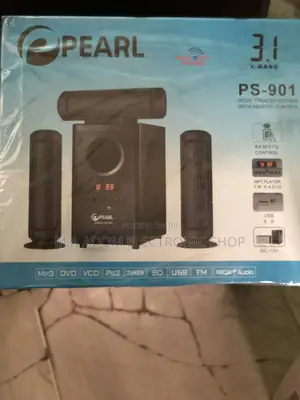 Pearl 3.1xbass Ps-901 Home Theater Set With Remote Control