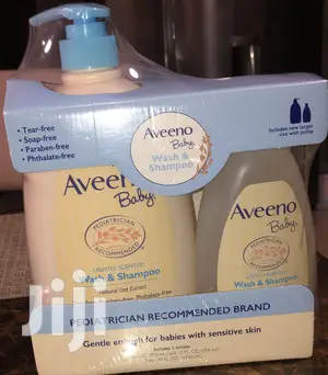 Aveeno Baby Body Wash and Lotion