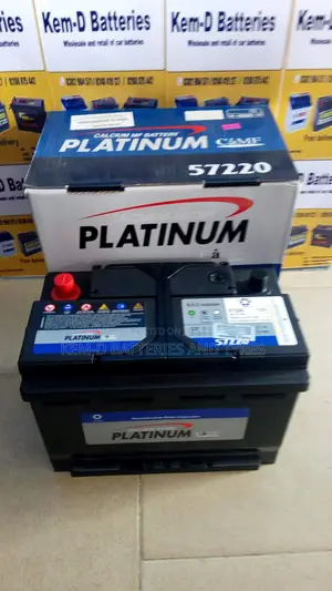 Saloon Car Battery. Both Big and Small