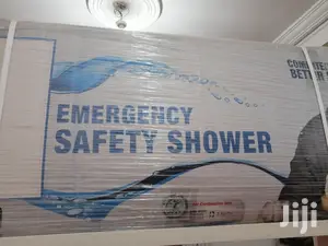 Emergency Safety Shower With Eyewash Station
