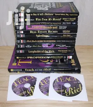 Rich Dad Poor Dad Books on Business Life and Investing