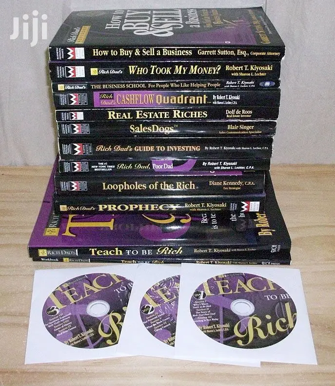 Rich Dad Poor Dad Books on Business Life and Investing
