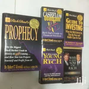Rich Dad Poor Dad Books on Business Life and Investing