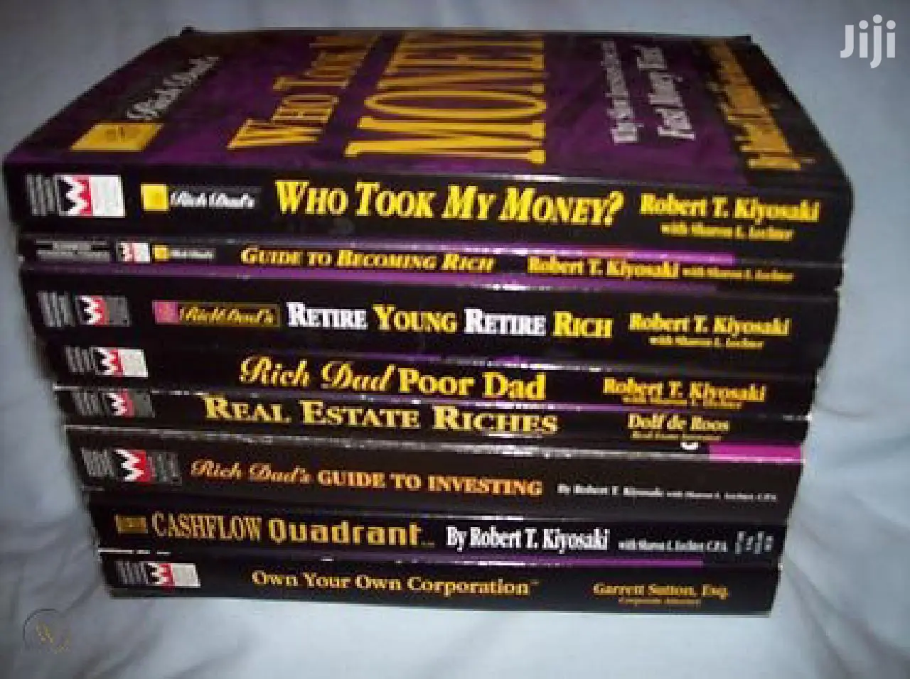 Rich Dad Poor Dad Books on Business Life and Investing