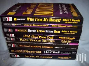 Rich Dad Poor Dad Books on Business Life and Investing