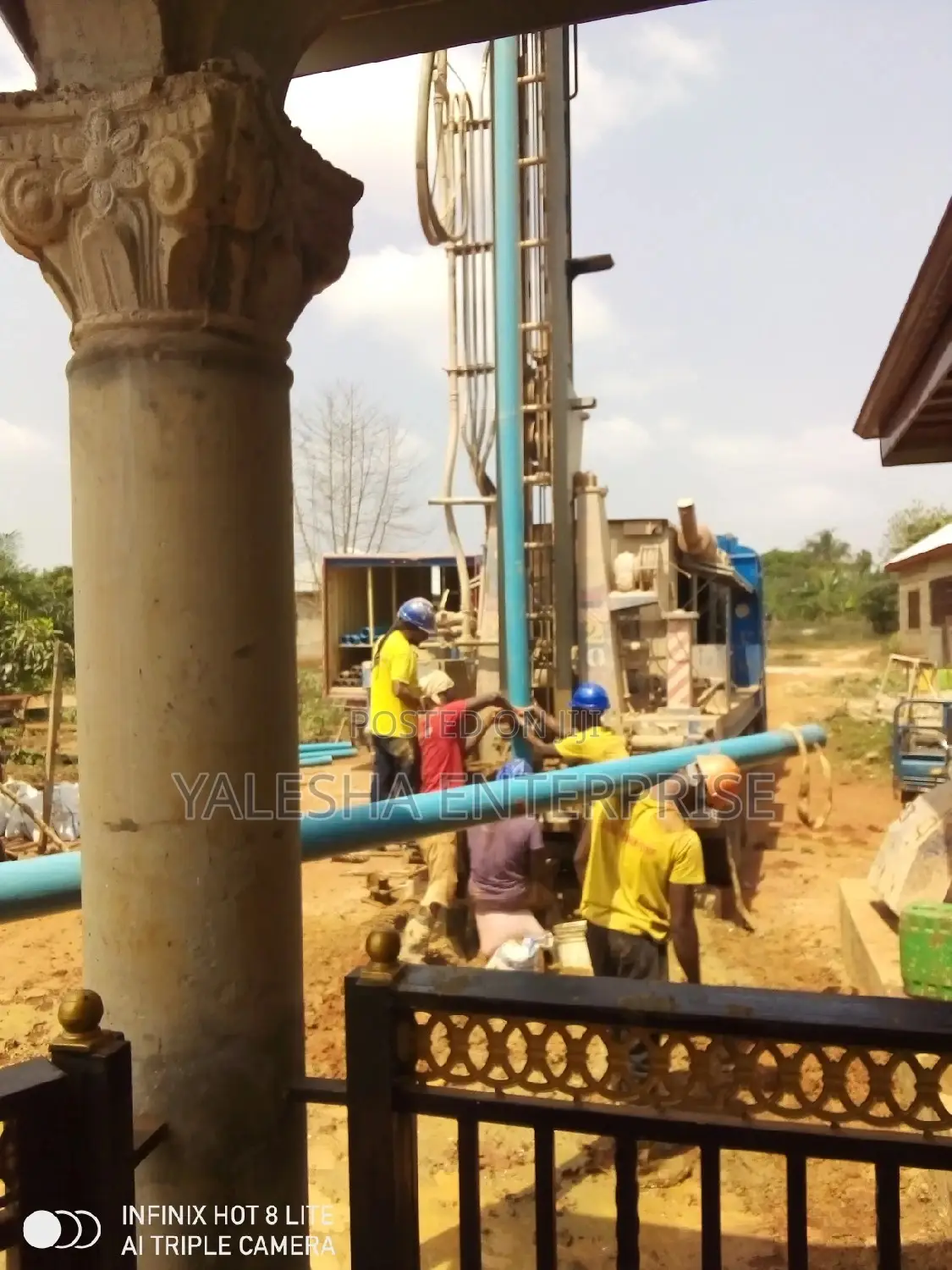 Super Quality Borehole With An Electric Pump