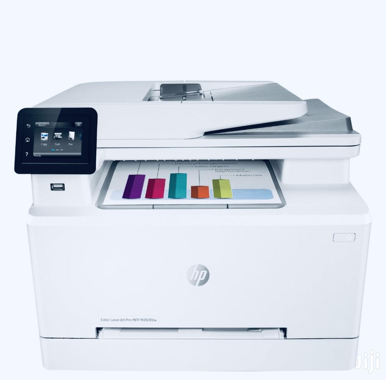 HP Laserjet Pro M283fdw Wireless Color 3In1 Laser Printer in Accra Metropolitan Printers