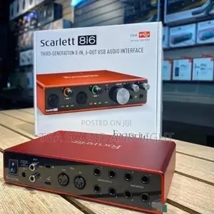 Focusrite Scarlett 8i6 3rd Gen USB Audio Interface