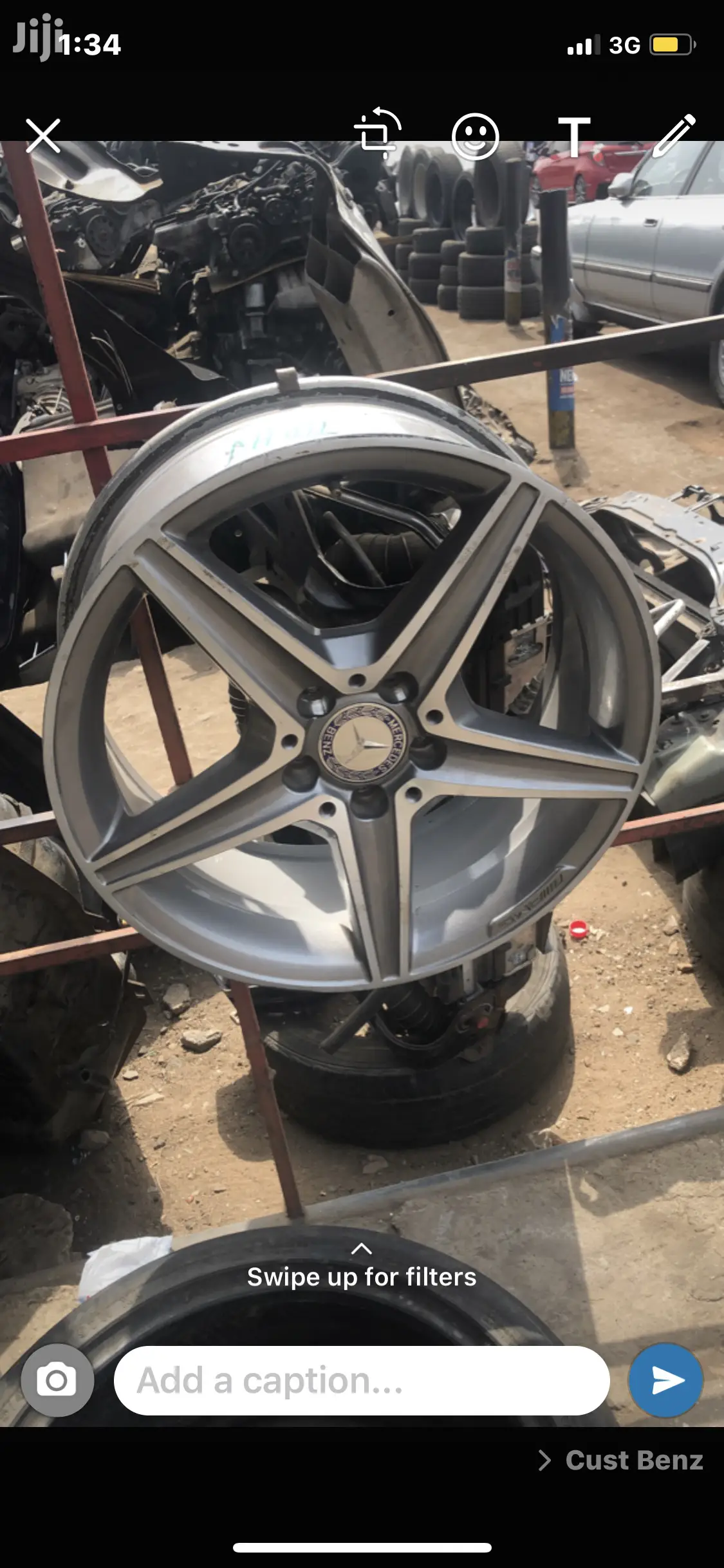 Benz Used Alloy Rims