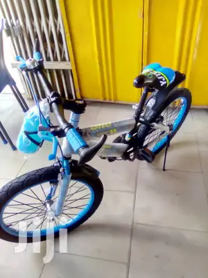 Kids Bicycle--Blue/Black-20 Inches[Color Design May Vary]