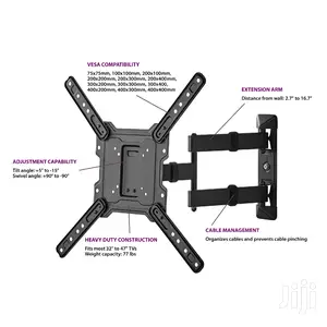 Most Fits 14-55" Tv Wall Mount