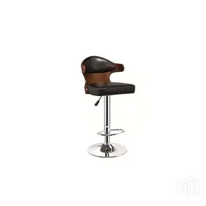 Wooden High Chair/Bar Stool - Brown