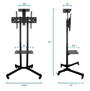 32-65" Television Trolley Wall Mount Bracket TV Stand
