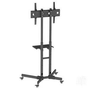 Mobile TV Cart on Wheels Fit for 32-65
