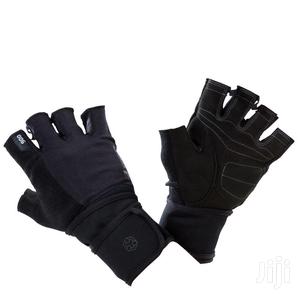 Weight Glove With Double Rip-tab Cuff - Black