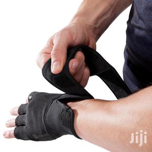 Weight Glove With Double Rip-tab Cuff - Black