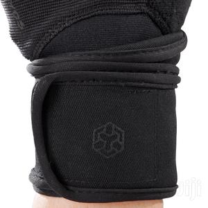 Weight Glove With Double Rip-tab Cuff - Black