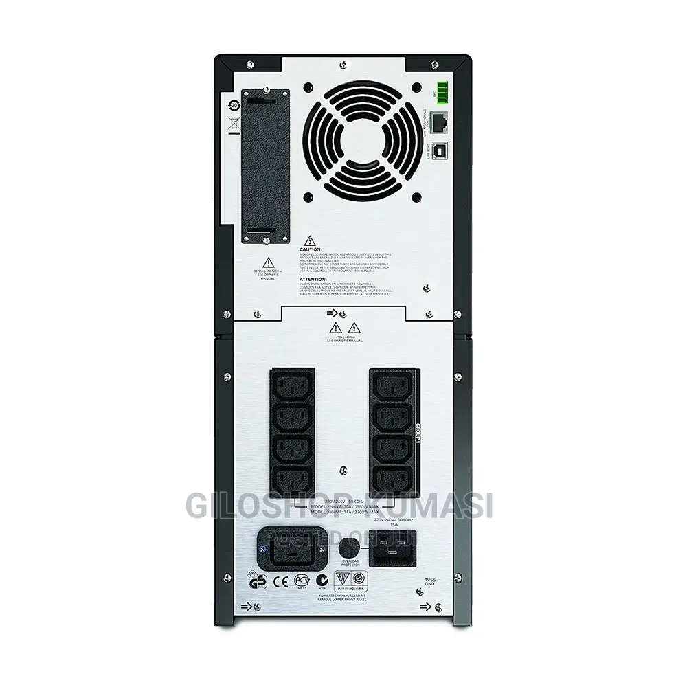 Apc Smart-Ups 3000va Tower, 2100watt LCD 230v